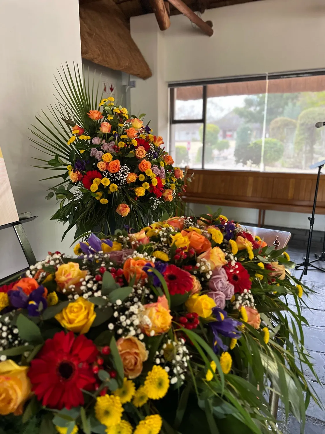 Arrangement floral coloré