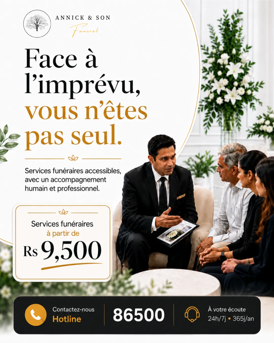 Face à l'imprévu, vous n'êtes pas seul